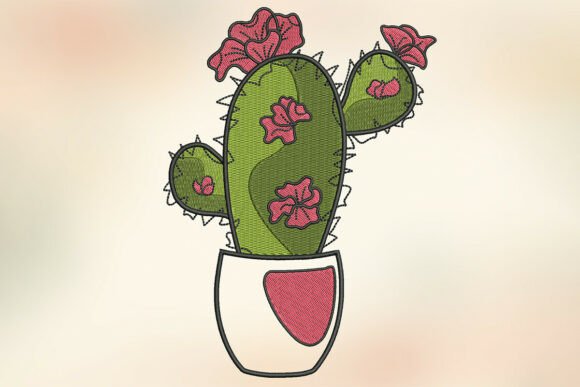 Blooming Cactus Embroidery Design: A Seller’s Review
