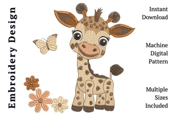 Cute Baby Giraffe Boy with Butterfly Review