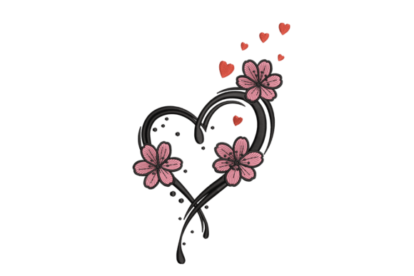 Floral Heart Swirl – Romantic: An Embroidery Seller’s Review