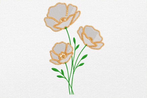 Poppy Flower Embroidery Design: A Seller’s Review