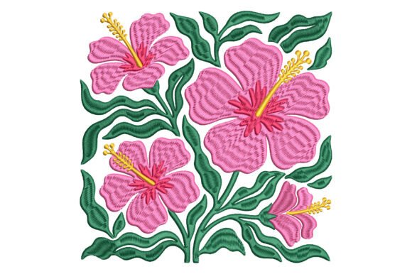 Tropical Hibiscus Embroidery Design – A Designer’s Review